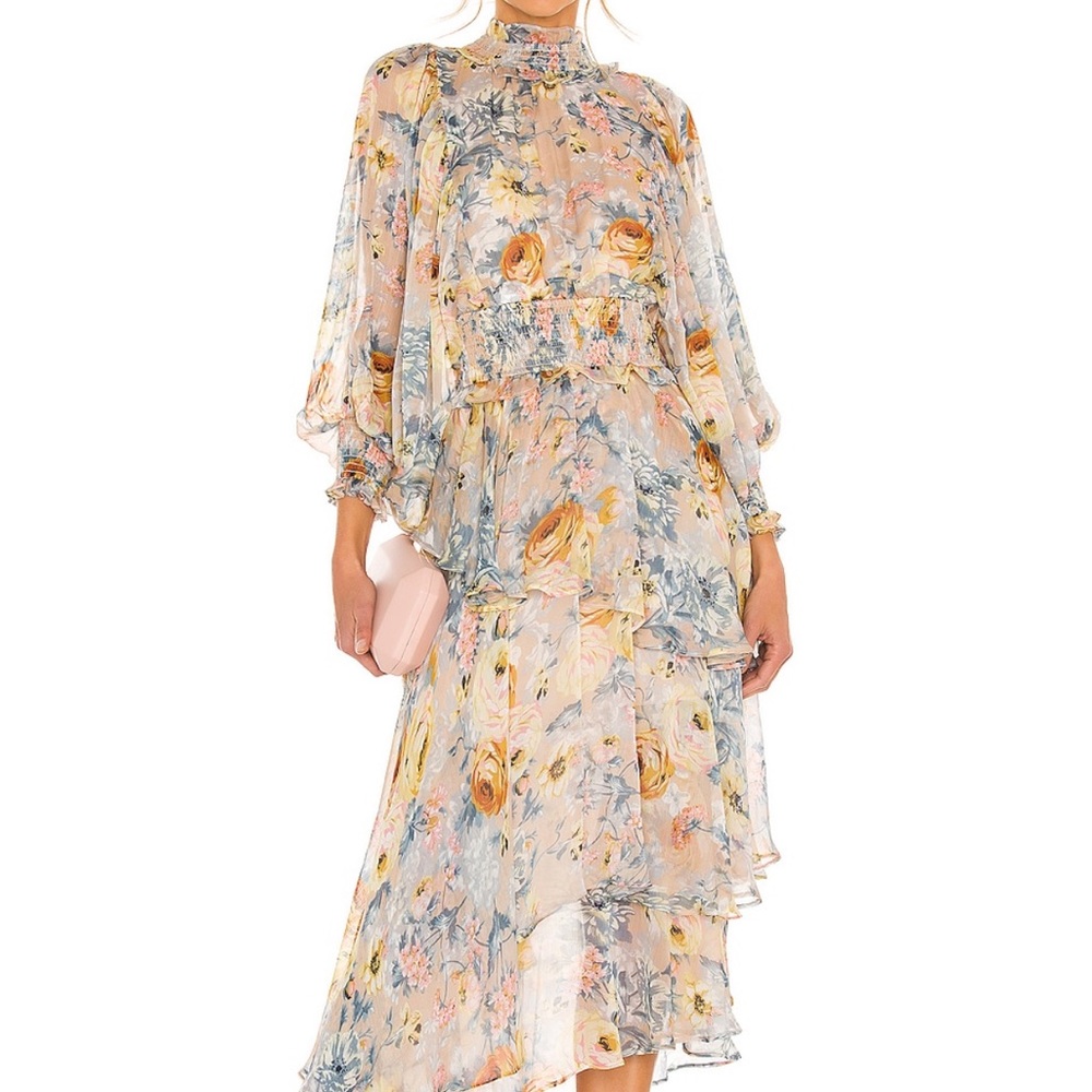 ELLIAT Astrid Floral Chiffon Dress